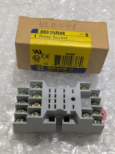 Square D 8501NR45 Relay Socket Base – actual item, photo 1 of 5
