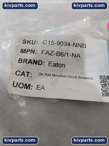 Eaton FAZ-B6/1-NA Circuit Breaker – actual item, photo 2 of 10