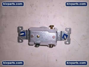 Cooper TR817V-BOX Ivory Single Receptacles – actual item, photo 4 of 6