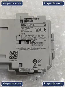 Sprecher + Schuh CS7E-31E Control Relay – actual item, photo 2 of 5