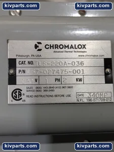 Chromalox TLS-220A-036 Heater – actual item, photo 2 of 5