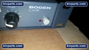 CAM8 8-INPUT Bogen Mic Line Audio Mixer Rack – actual item, photo 2 of 3
