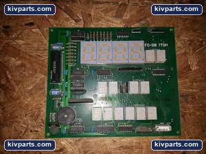 Itoh 7 Segment Readout Control PCB – actual item, photo 2 of 3