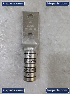 Thomas & Betts 54876BEPH 2 Hole DIE 87 Brown Lug – actual item, photo 4 of 6