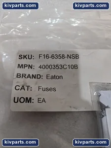 Eaton 4000353C10B Fuse – actual item, photo 2 of 7