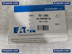 Bussmann C10G10 703-8386 Cartridge Fuse – actual item, photo 2 of 5