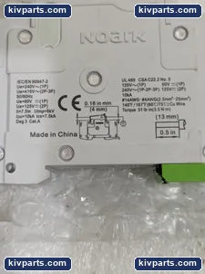 E355392 Noark Miniature Circuit Breaker – actual item, photo 2 of 4