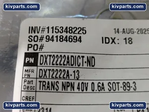 Diodes INC DXT2222A-13 Semiconductor – actual item, photo 2 of 4