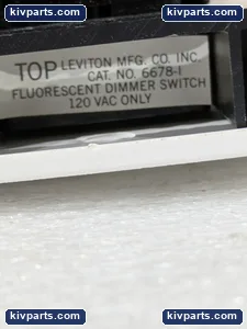 Leviton POLE60HZ Dimmer Control – actual item, photo 5 of 6