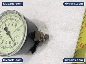 PRESSURE GAUGE STAINLESS STEEL 0-26 0-200 KPA PSI MM/HG – actual item, photo 3 of 5