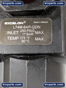 Norgren L74M-6AP-QDN Excelon Micro-Fog Lubricator – actual item, photo 4 of 5
