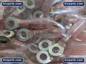 Burndy YHSA18K8 Hydent Uninsulated Ring Terminal – actual item, photo 3 of 4
