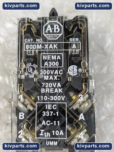 Allen-Bradley 800M-XAK Pushbutton – actual item, photo 4 of 5