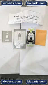 Eaton MS1FN Flush Plate 1 Unit Panel – actual item, photo 2 of 5