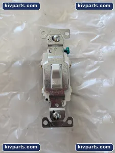 Eaton CSB220W-BX-L White Toggle Switch – actual item, photo 2 of 5