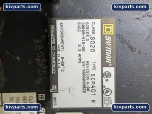 Square D 8020 SCP-401 SY/MAX PLC Processor Module – actual item, photo 2 of 8