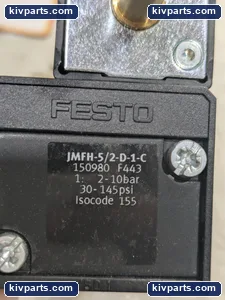 Festo JMFH-5/2-D-1-C 150980 Pneumatic Solenoid Valve – actual item, photo 3 of 5