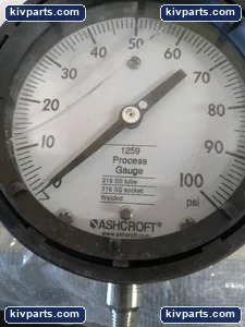 Ashcroft 1259 C5050 Pressure Gauge – actual item, photo 2 of 8