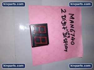 MAN6740 2 Digit LED Display – actual item, photo 3 of 4