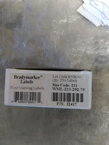 Brady WML-211-292-75 Cable