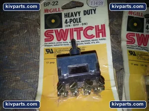 Mcgill BP-22 Heavy Duty Toggle Switch – actual item, photo 2 of 4