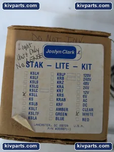 Joslyn Clark 359871-1 KSLL Stak-Lite Kit Red Light – actual item, photo 2 of 5