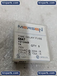 Mersen GSA7 Time-Delay Fuse – actual item, photo 2 of 6
