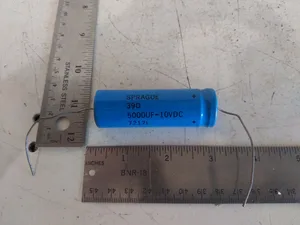 Sprague Lead Electrolytic Capacitor