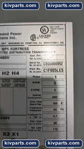 C1F005LES TRANSFORMER – actual item, photo 3 of 6
