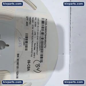 Kemet C0603C394K4RACTU X7R 0603 SMD Ceramic Capacitor – actual item, photo 2 of 3