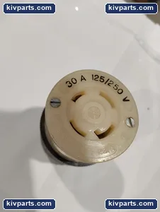 Hubbell Inlets 4 Wire Locking Plug – actual item, photo 3 of 6