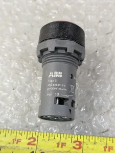 ABB CP1-10R-11 Flush Compact Pushbutton Switch