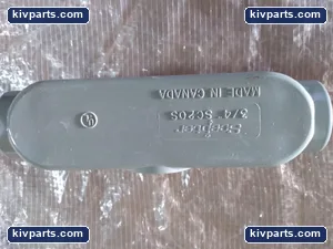 Scepter SC20S 3/4in PVC Conduit Body with Cover Wet Location Non-Metallic Type C – actual item, photo 2 of 4