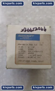 Ashcroft 25W1001TH Vacuum Gauge – actual item, photo 2 of 6