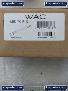WAC Lighting LED-TC-P-12 Lead Wire Cable Black Connector – actual item, photo 2 of 4