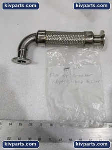 FLEX HOSE CONNECTOR ADAPTER CLAMP TO CLAMP 1.0 X 1.0 – actual item, photo 4 of 5