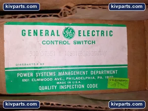 General Electric 16SB1EB3C95SUS4Y Control Switch – actual item, photo 2 of 3