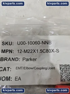 Parker 12-M22X1.5C80X-S 90° Elbow Coupling – actual item, photo 2 of 7