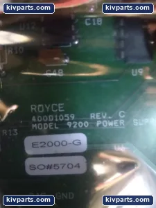 400D1059 Royce 9200 Power Supply Board – actual item, photo 3 of 6