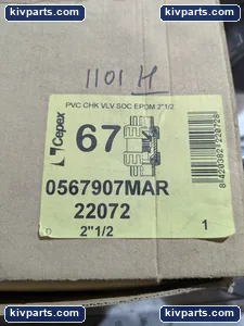 Cepex 0567907MAR PVC Check Valve – actual item, photo 2 of 7