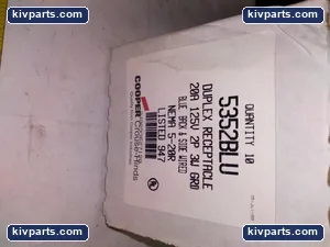 Cooper Receptacle – actual item, photo 3 of 4
