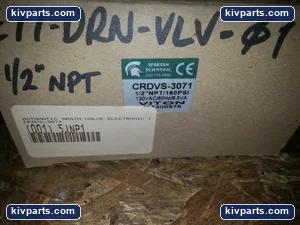 Spartan Scientific CRDVS-3071 Sensing Electric Drain Valve – actual item, photo 2 of 5