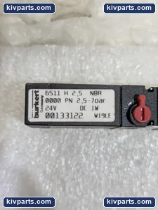 Burkert 00133122 6511 Pneumatic Solenoid Valve – actual item, photo 2 of 7
