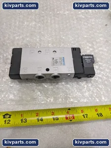 Festo CPE24-M1H-5L-3/8 Way Pneumatic Solenoid Valve – actual item, photo 2 of 5