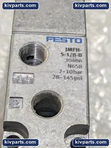 Festo JMFH-5-1/8-B 30486 Pneumatic Solenoid Valve – actual item, photo 3 of 5