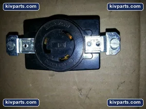 Bryant 71020FR Hubbell Locking Receptacle – actual item, photo 2 of 3
