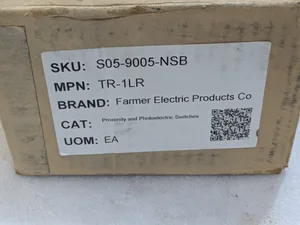 Farmer Electric TR-1LR Switch Sensor Industrial Control