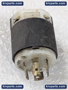 Hubbell HBL2441 Twist-Lock Male Plug – actual item, photo 2 of 5