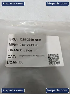 Eaton 2151W-BOX Receptacle – actual item, photo 2 of 8