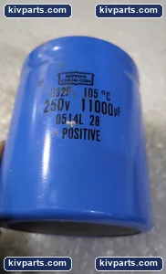Nippon Chemi-Con 11000PF U32F Electrolytic Capacitor – actual item, photo 2 of 4